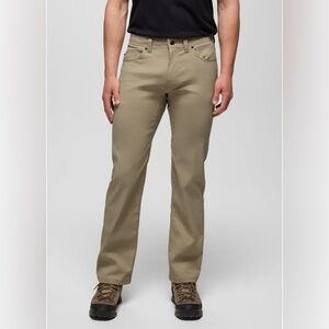Prana Brion Pants 36x32 Tan New